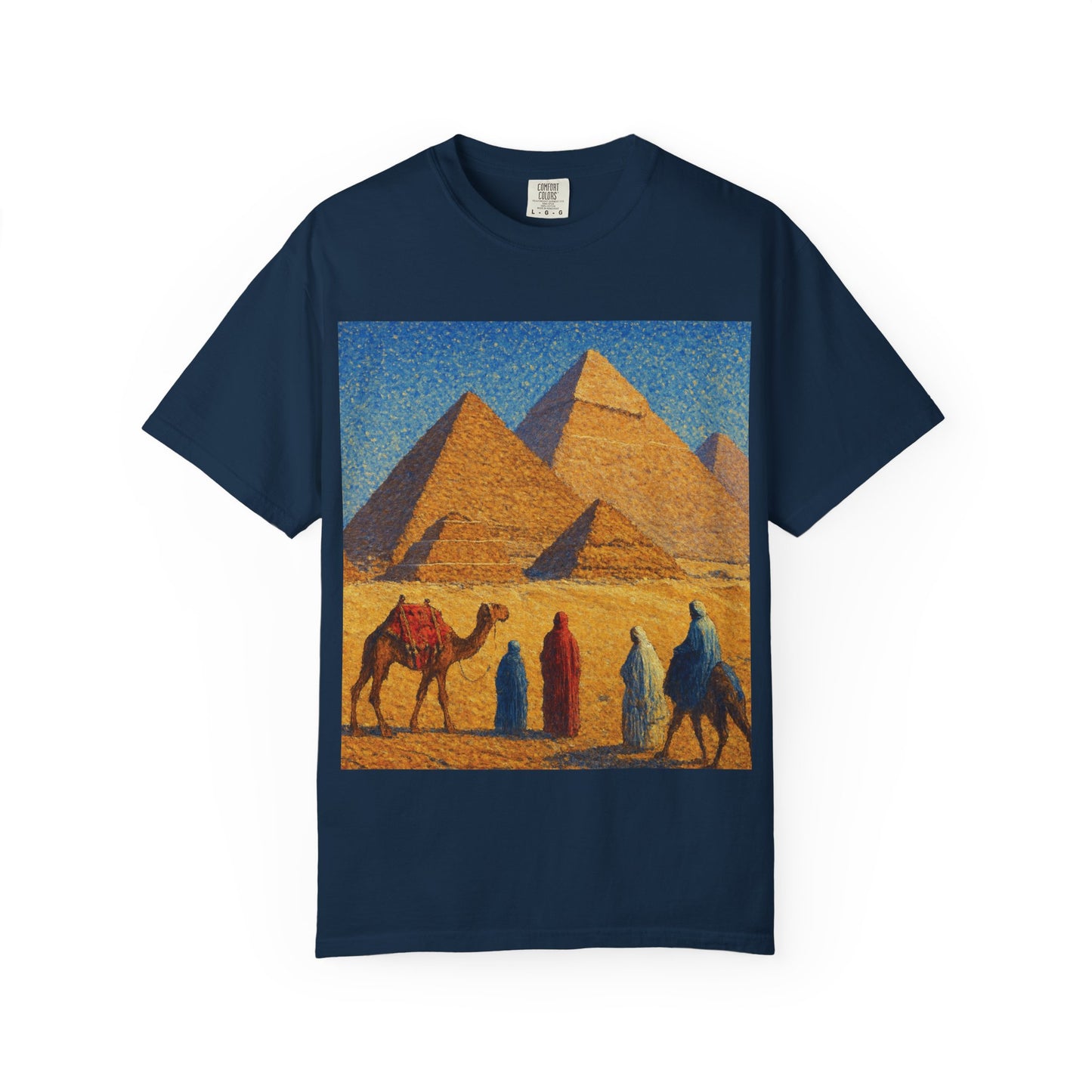 Desert Adventure T-Shirt - Vintage Egypt, Travel Tee, Unisex Gift, Graphic Tee for Wanderers, Summer Style