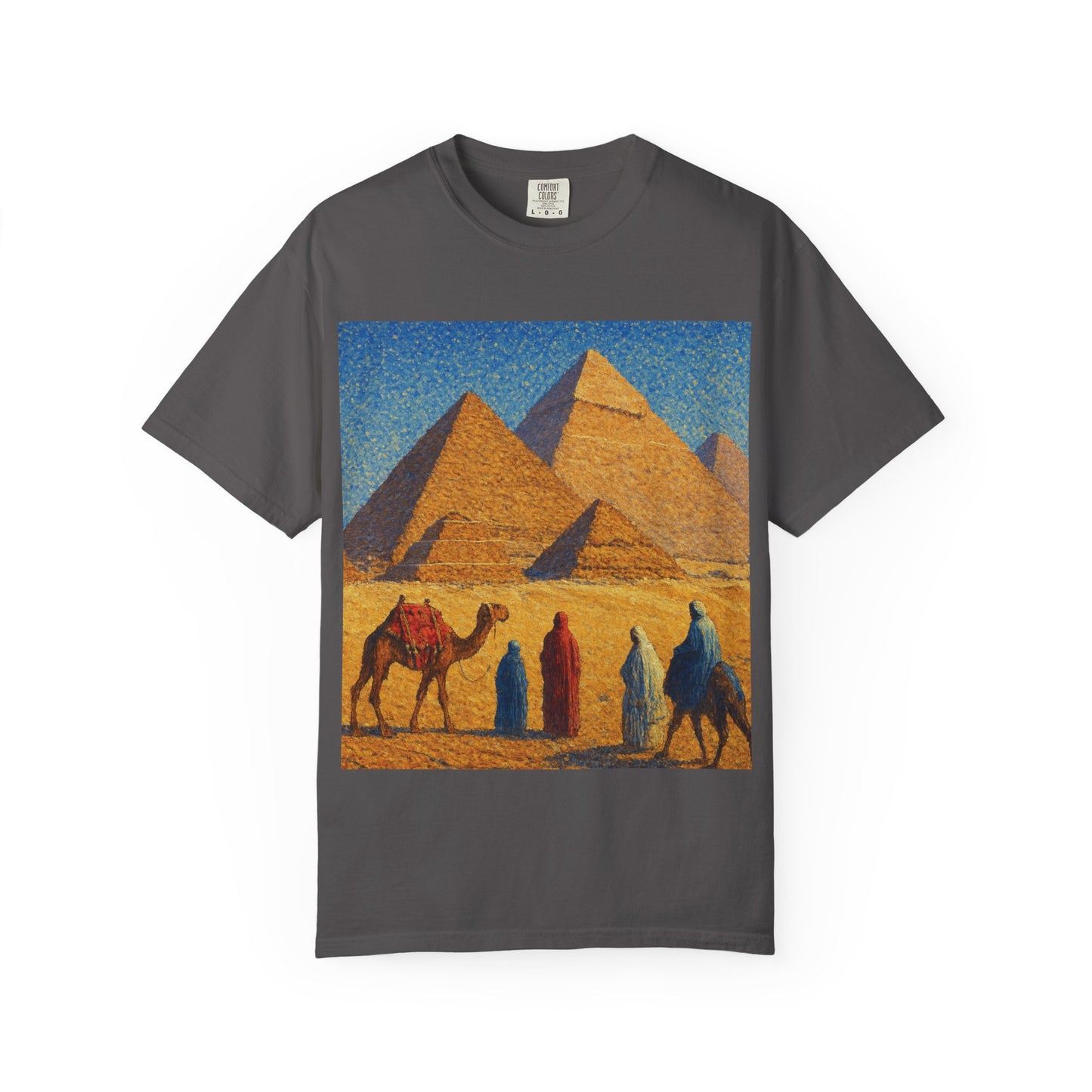 Desert Adventure T-Shirt - Vintage Egypt, Travel Tee, Unisex Gift, Graphic Tee for Wanderers, Summer Style