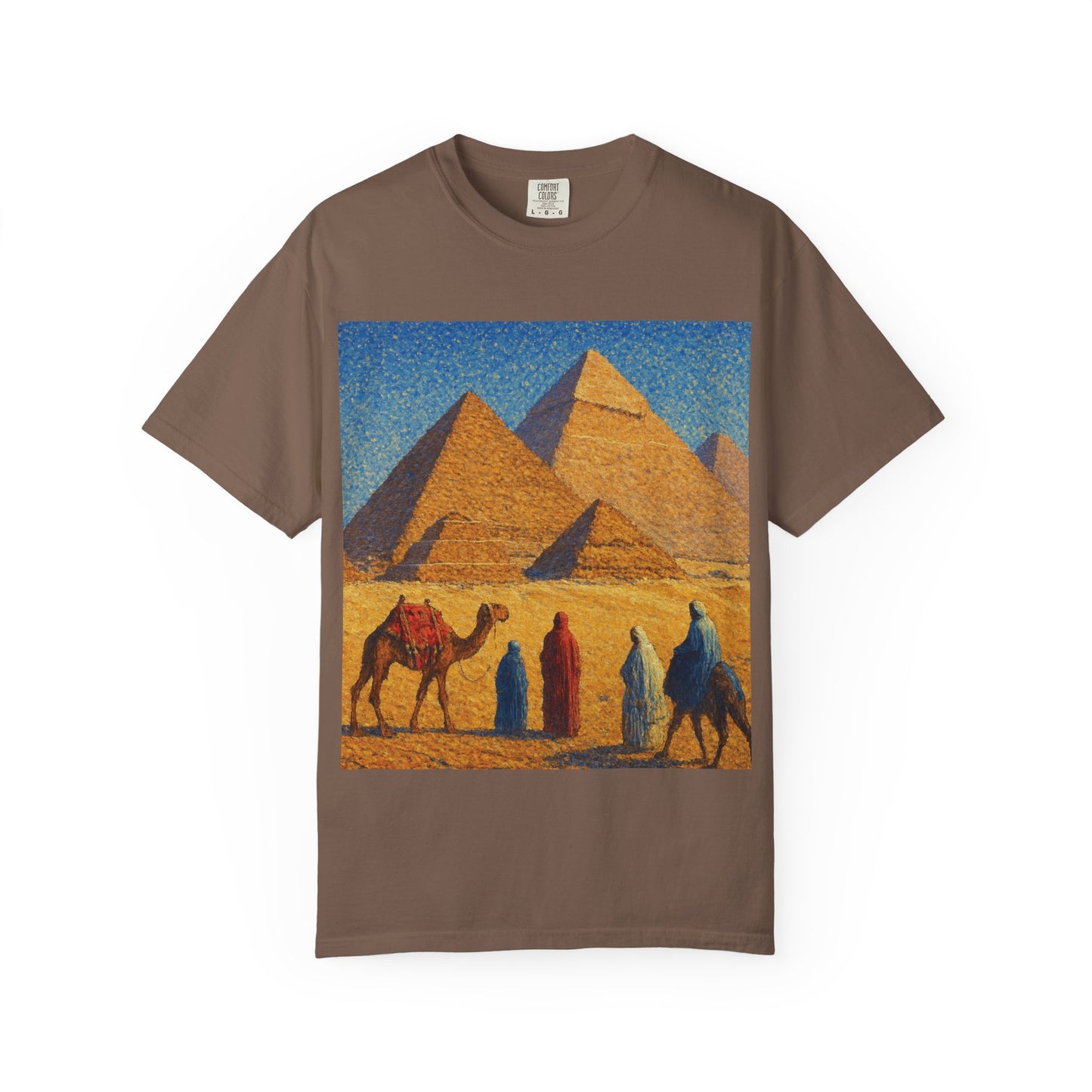Desert Adventure T-Shirt - Vintage Egypt, Travel Tee, Unisex Gift, Graphic Tee for Wanderers, Summer Style