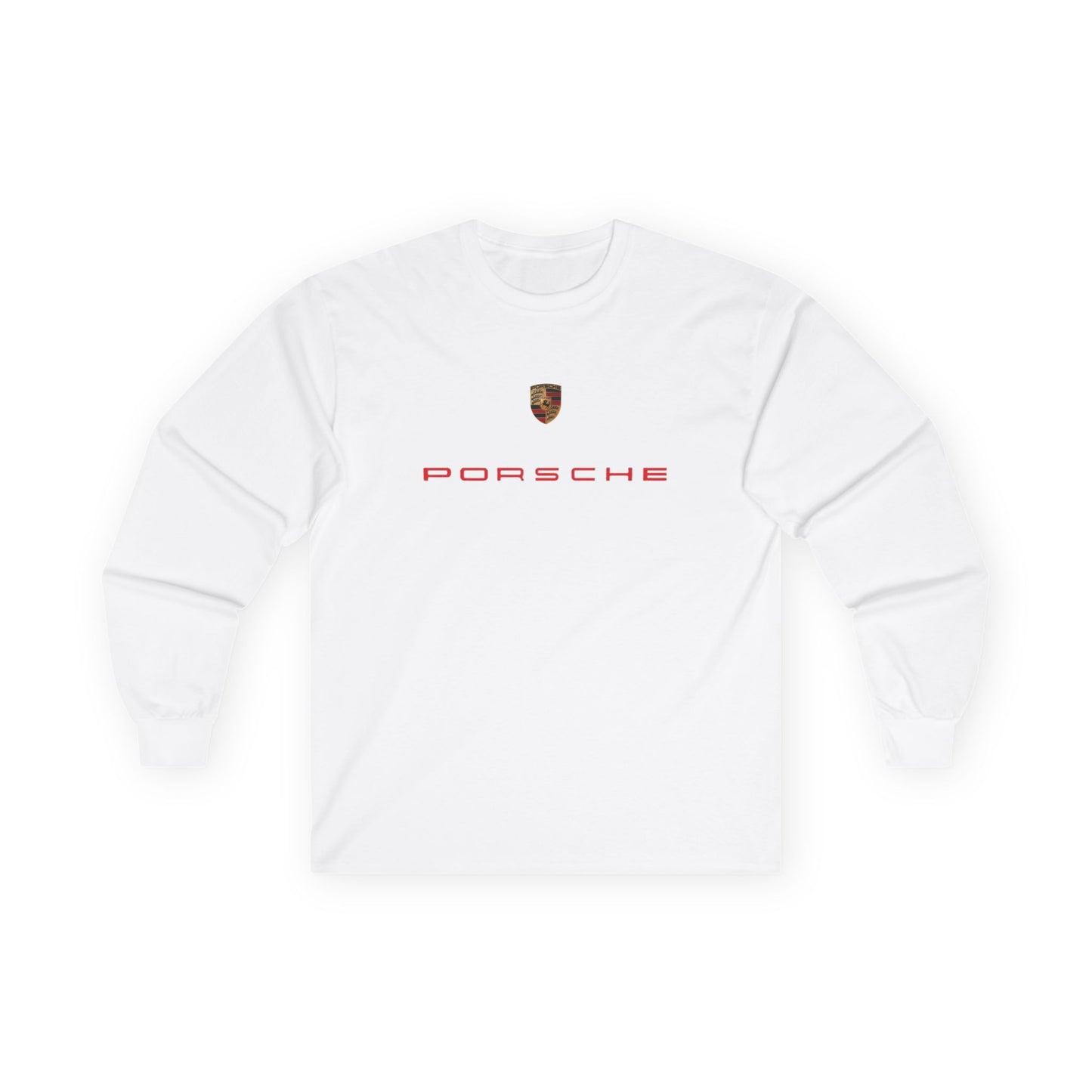 Porsche Unisex Long Sleeve Tee, Car Enthusiast Gift, Vintage Automotive Apparel, Race Day Clothing, Casual Streetwear