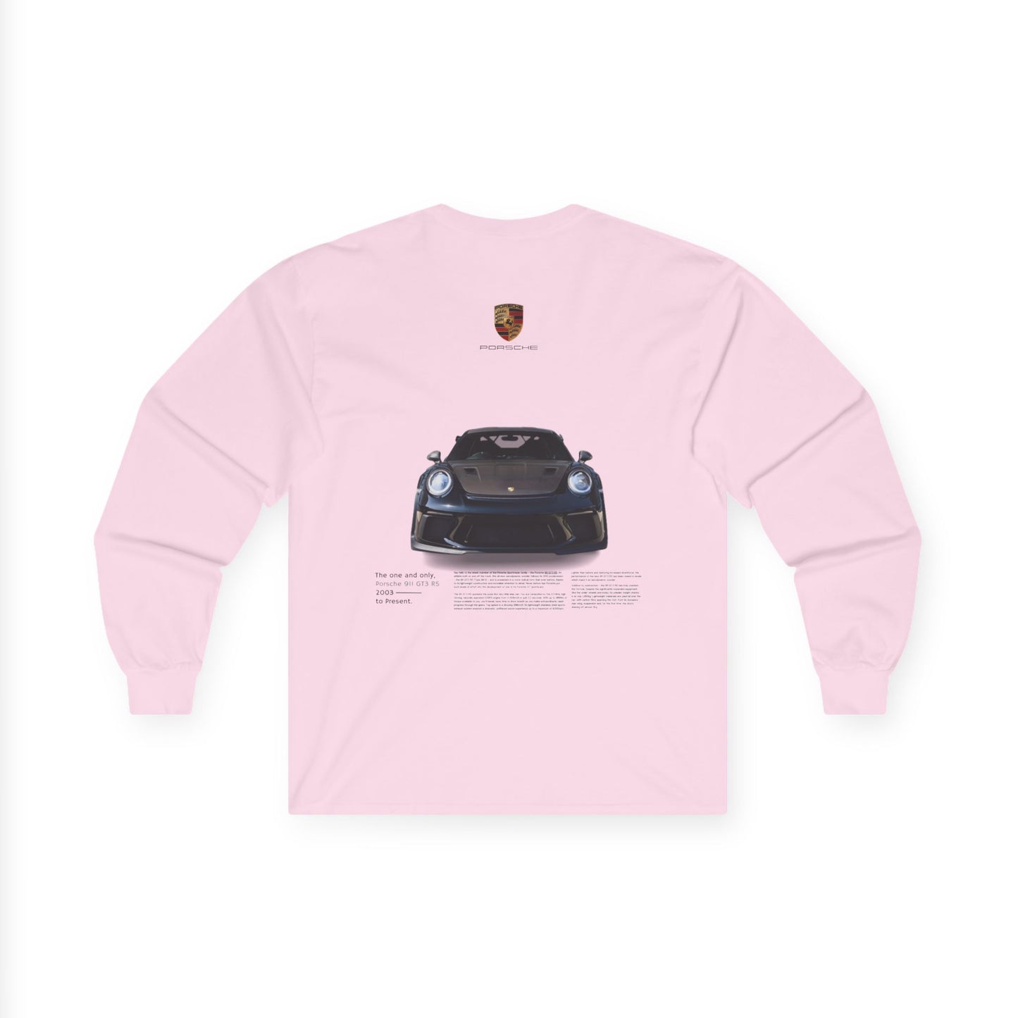 Porsche Unisex Long Sleeve Tee, Car Enthusiast Gift, Vintage Automotive Apparel, Race Day Clothing, Casual Streetwear