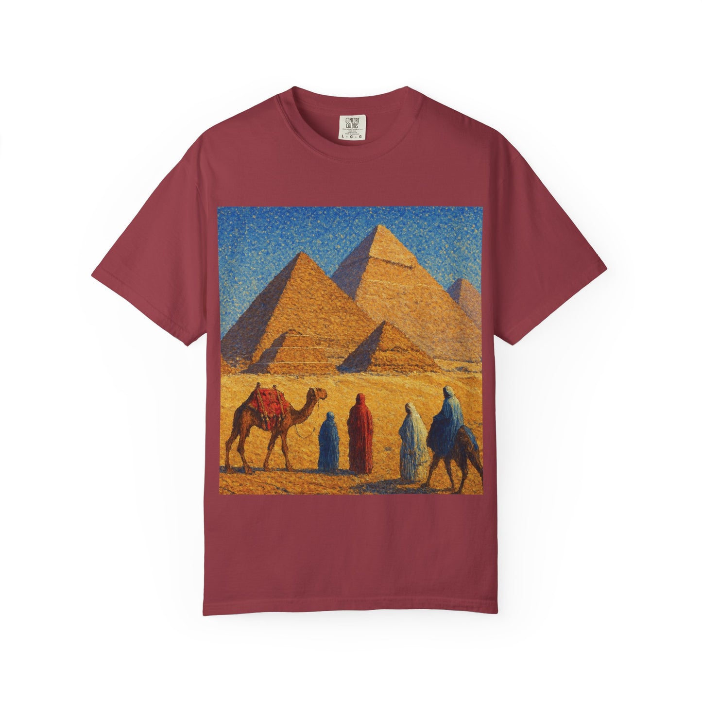 Desert Adventure T-Shirt - Vintage Egypt, Travel Tee, Unisex Gift, Graphic Tee for Wanderers, Summer Style