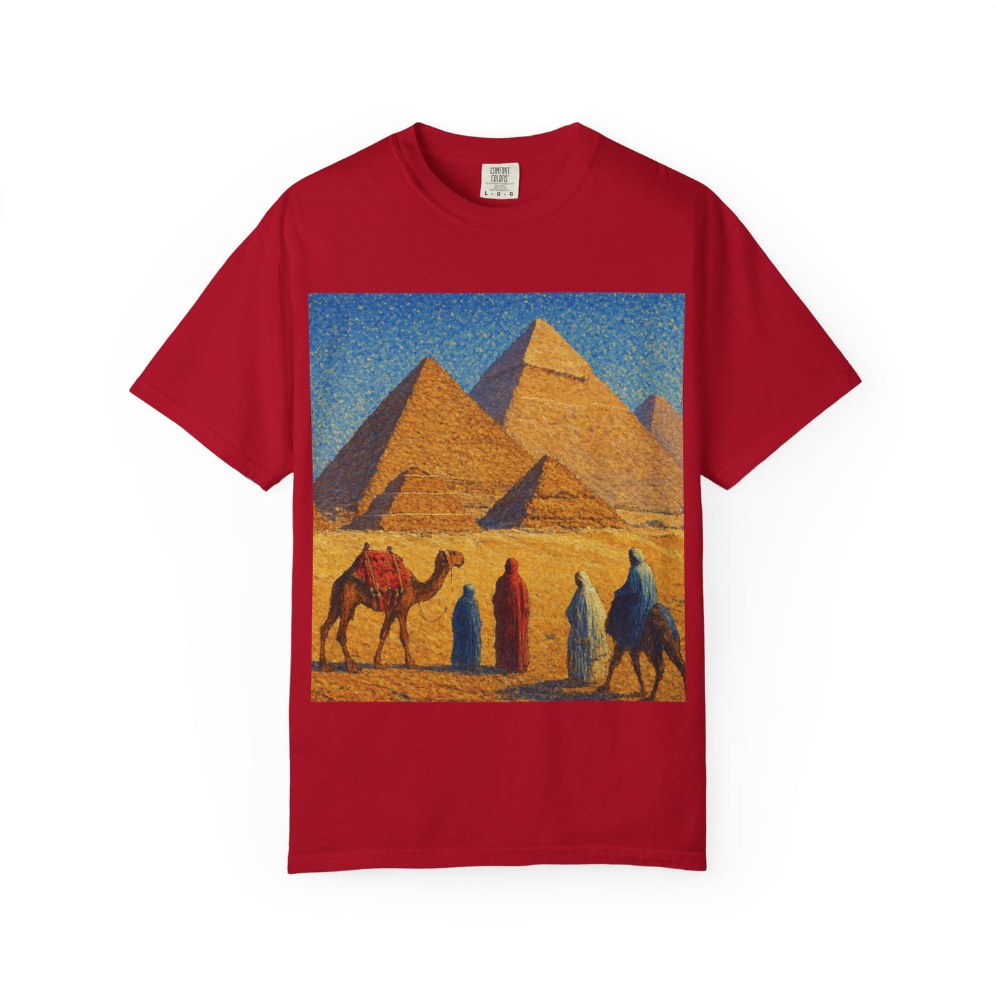 Desert Adventure T-Shirt - Vintage Egypt, Travel Tee, Unisex Gift, Graphic Tee for Wanderers, Summer Style