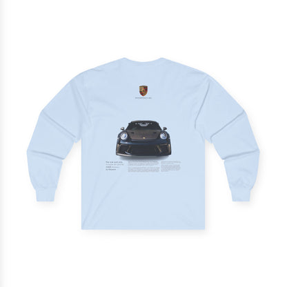 Porsche Unisex Long Sleeve Tee, Car Enthusiast Gift, Vintage Automotive Apparel, Race Day Clothing, Casual Streetwear