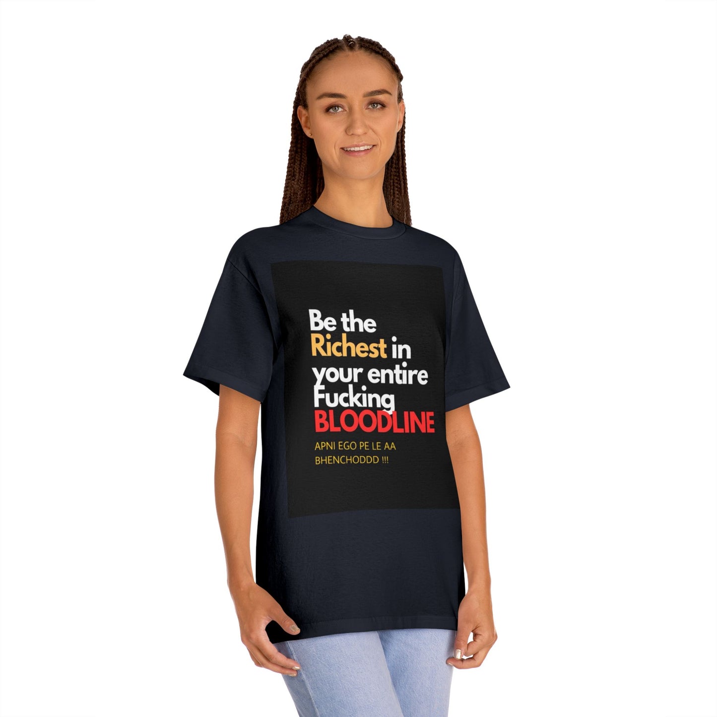 Bold Statement Unisex Classic Tee, Graphic T-Shirt, Motivational Shirt, Unique Gift for Friends, Casual Wear, Everyday Style