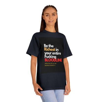 Bold Statement Unisex Classic Tee, Graphic T-Shirt, Motivational Shirt, Unique Gift for Friends, Casual Wear, Everyday Style