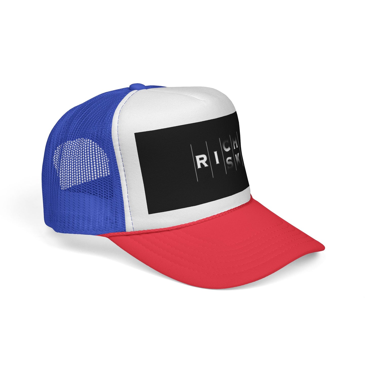 Bold Risk Trucker Cap | Unique Casual Headwear, Summer Accessories, Festival Gear, Gift for Him