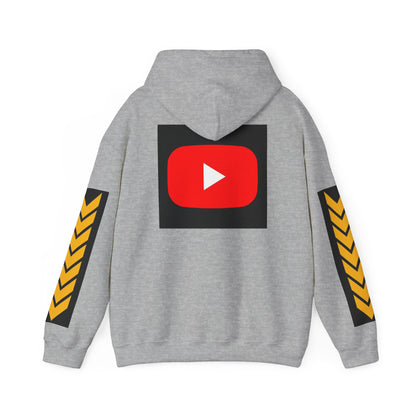 Trendy Graphic Hoodie for Creators | Unisex Heavy Blend™ Sweatshirt, YouTube Hoodie, Casual Streetwear, Gift for Gamers, Cozy Fashion