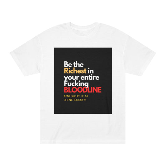 Bold Statement Unisex Classic Tee, Graphic T-Shirt, Motivational Shirt, Unique Gift for Friends, Casual Wear, Everyday Style
