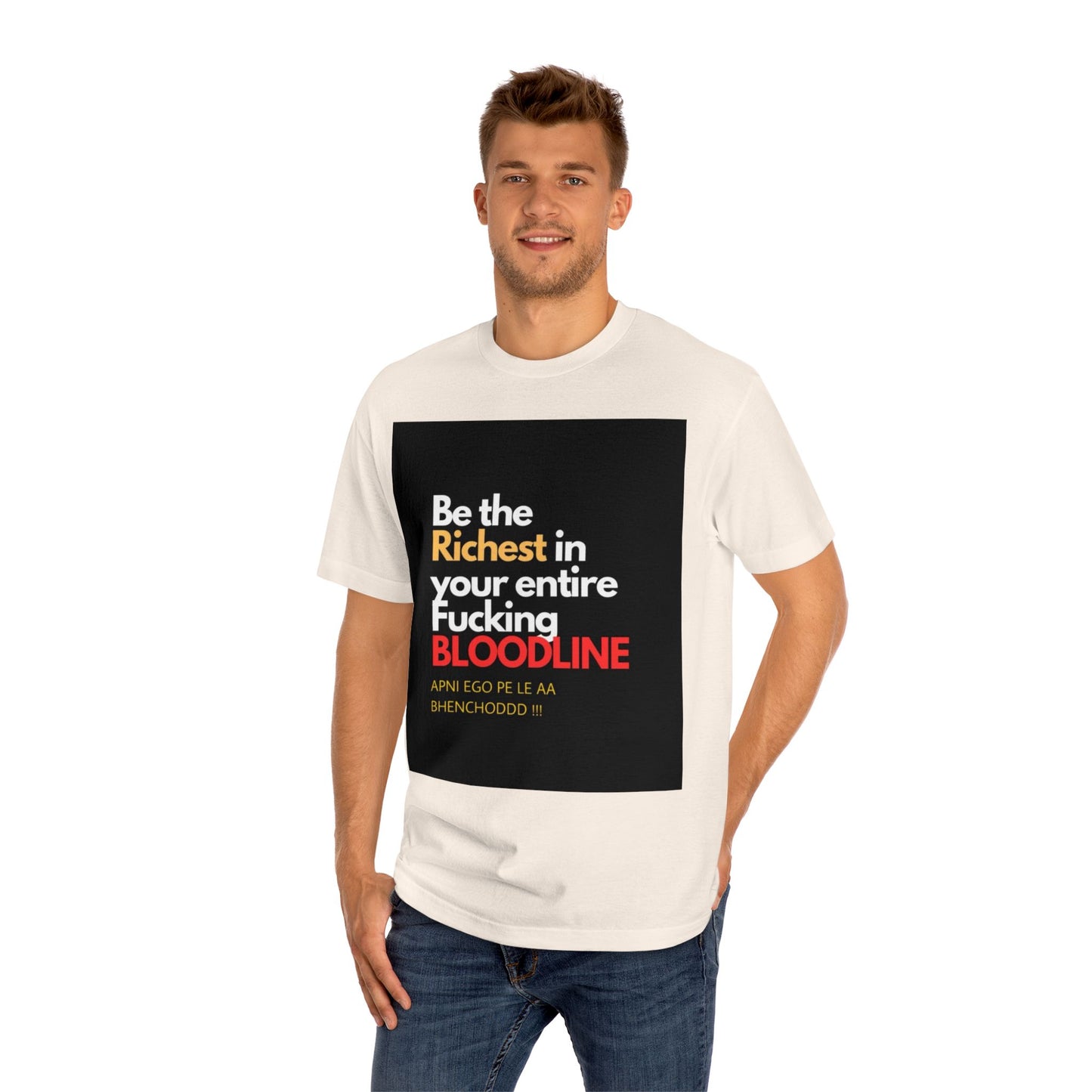 Bold Statement Unisex Classic Tee, Graphic T-Shirt, Motivational Shirt, Unique Gift for Friends, Casual Wear, Everyday Style