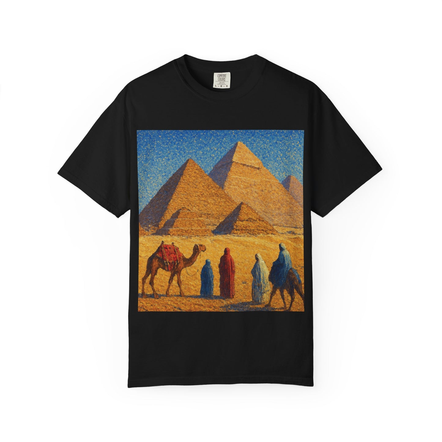 Desert Adventure T-Shirt - Vintage Egypt, Travel Tee, Unisex Gift, Graphic Tee for Wanderers, Summer Style