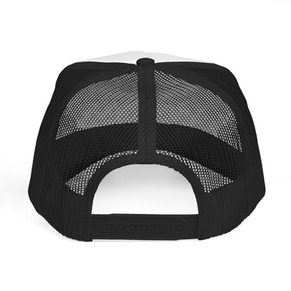 Bold Risk Trucker Cap | Unique Casual Headwear, Summer Accessories, Festival Gear, Gift for Him