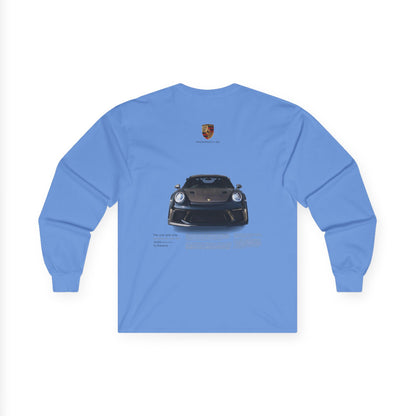 Porsche Unisex Long Sleeve Tee, Car Enthusiast Gift, Vintage Automotive Apparel, Race Day Clothing, Casual Streetwear