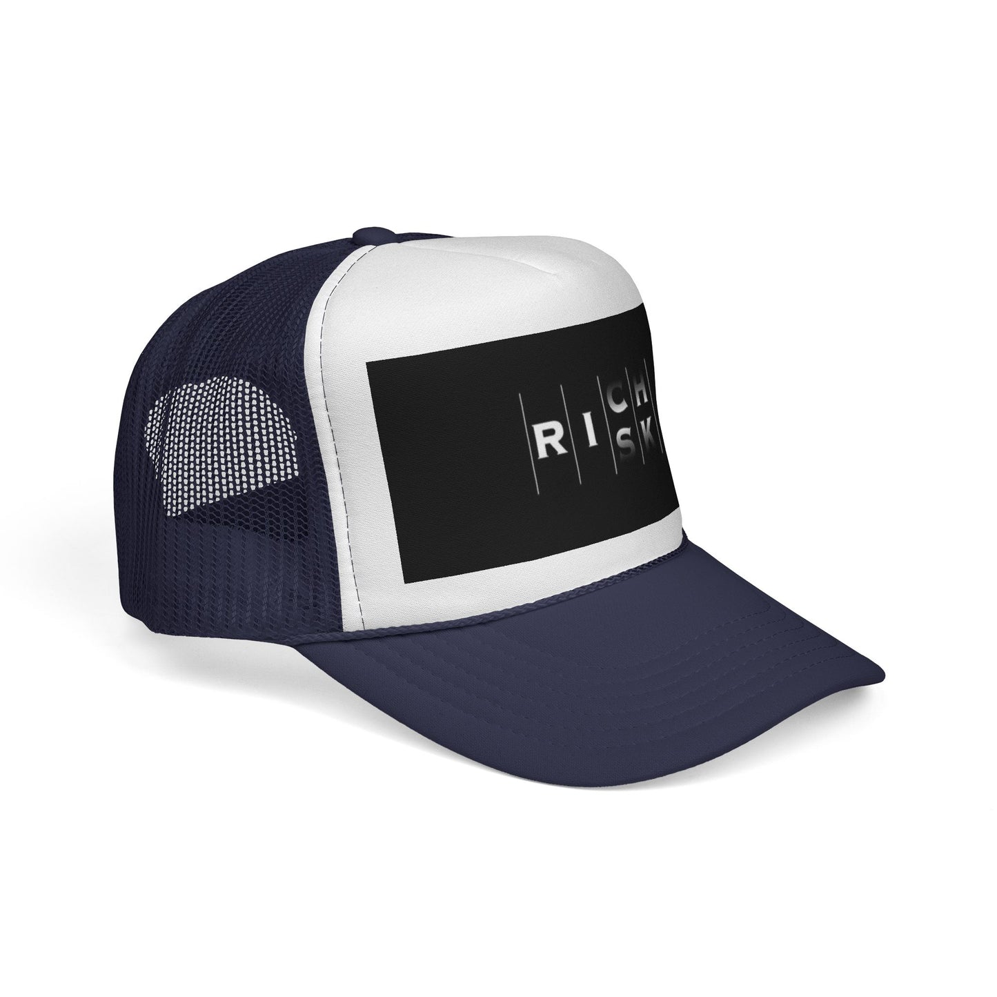 Bold Risk Trucker Cap | Unique Casual Headwear, Summer Accessories, Festival Gear, Gift for Him