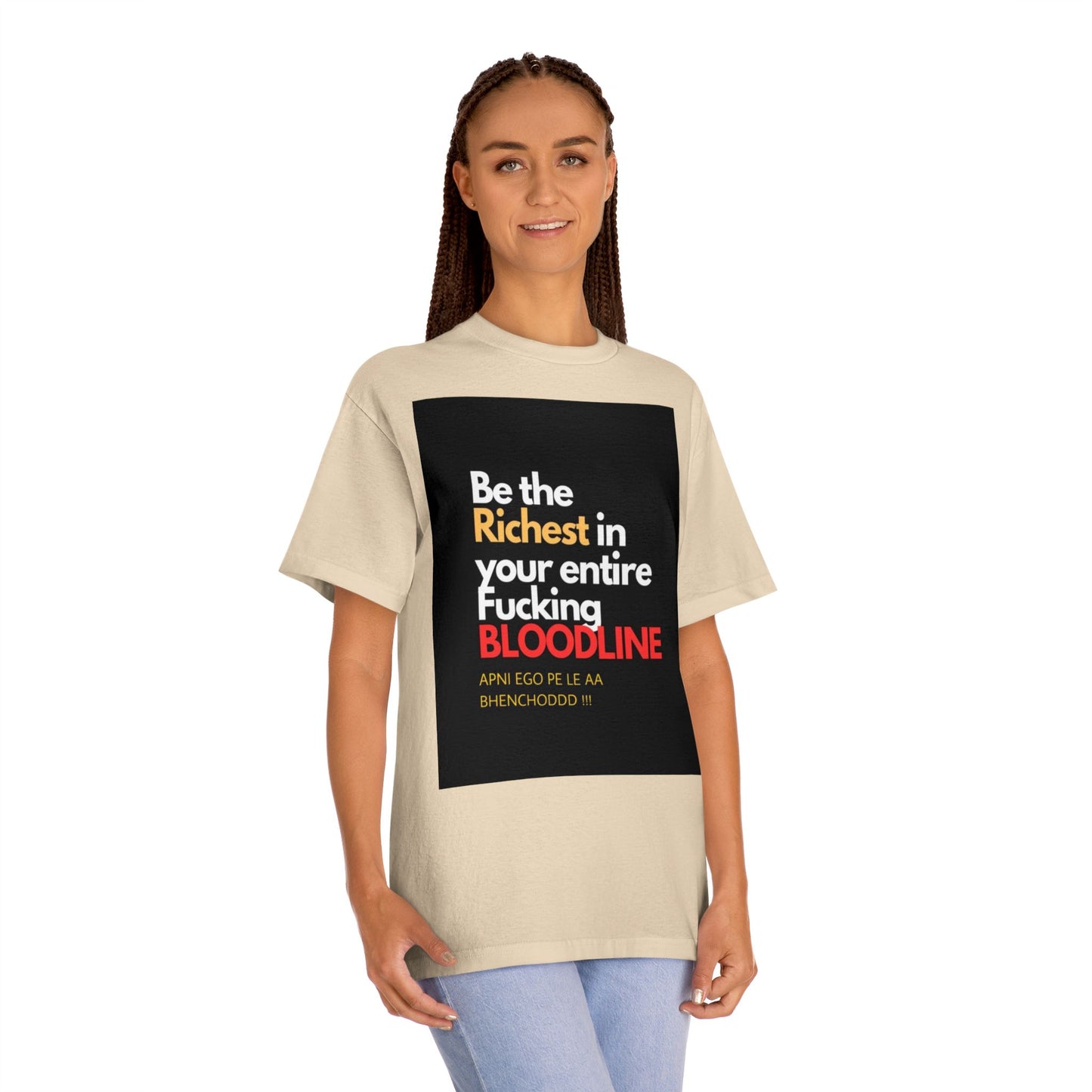 Bold Statement Unisex Classic Tee, Graphic T-Shirt, Motivational Shirt, Unique Gift for Friends, Casual Wear, Everyday Style