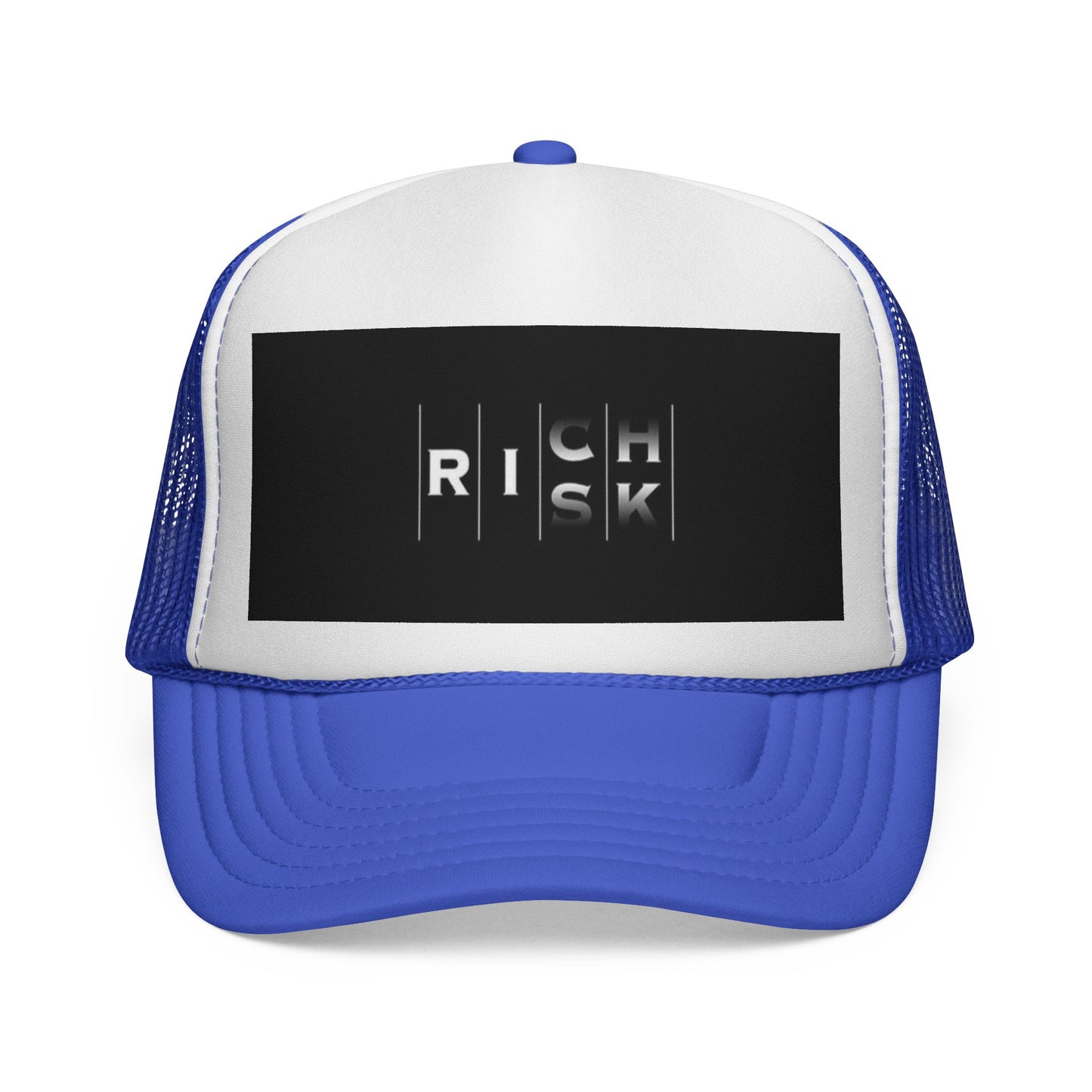 Bold Risk Trucker Cap | Unique Casual Headwear, Summer Accessories, Festival Gear, Gift for Him